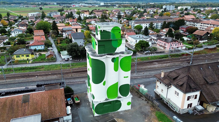 L’inauguration du "Silo Reitzel" a eu lieu hier soir à Aigle